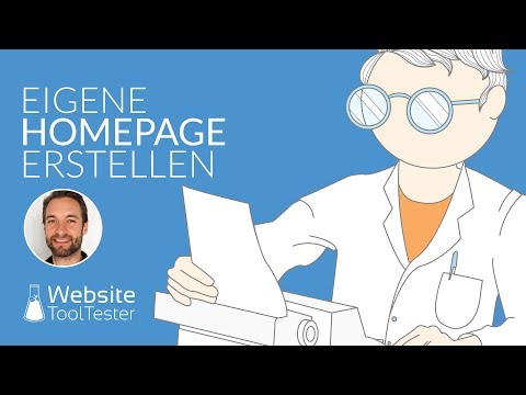 eigene website erstellen video