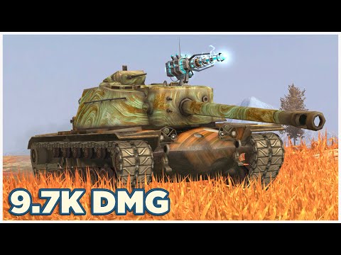 T110E4 • 9.7K DMG • 6 KILLS • WoT Blitz