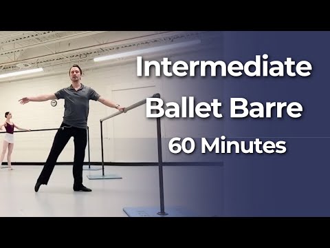 Intermediate Ballet Barre Class at Home | 60 Min Ballet Workout with Christopher Sellars