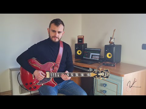 No Man No Cry - Guitar Solo - Jimmy Sax - D'Angelico EX DC + Amplitube 5