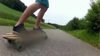 preview picture of video 'GoPro HD2: Staffeleggthal Longboard Cruisin'