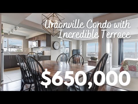 Incredible Condo JUST Listed at 50 Clegg Rd | HUGE Terrace + Bright Layout