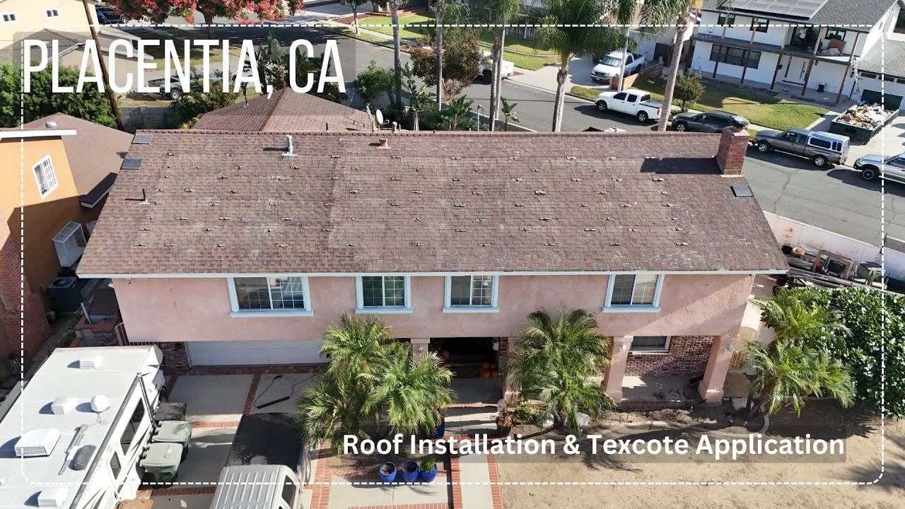 Roof & Tex-Cote COOLWALL Transformation in Placentia, CA