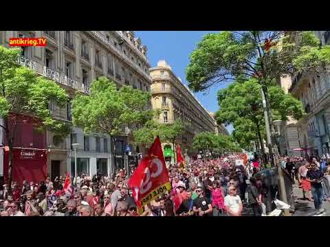 Die Internationale am 1. Mai 2023 in Marseille