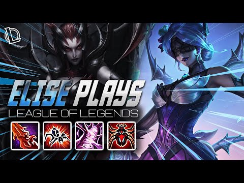 ELISE MONTAGE - ELISE PLAYS | Ez LoL Plays [60 FPS]