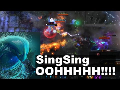 SingSing Morphling 52HP Escape Ranked Dota 2