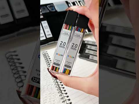 Mechanical Pencil with Loads of Lead Cores! #pencil #mechanicalpencil