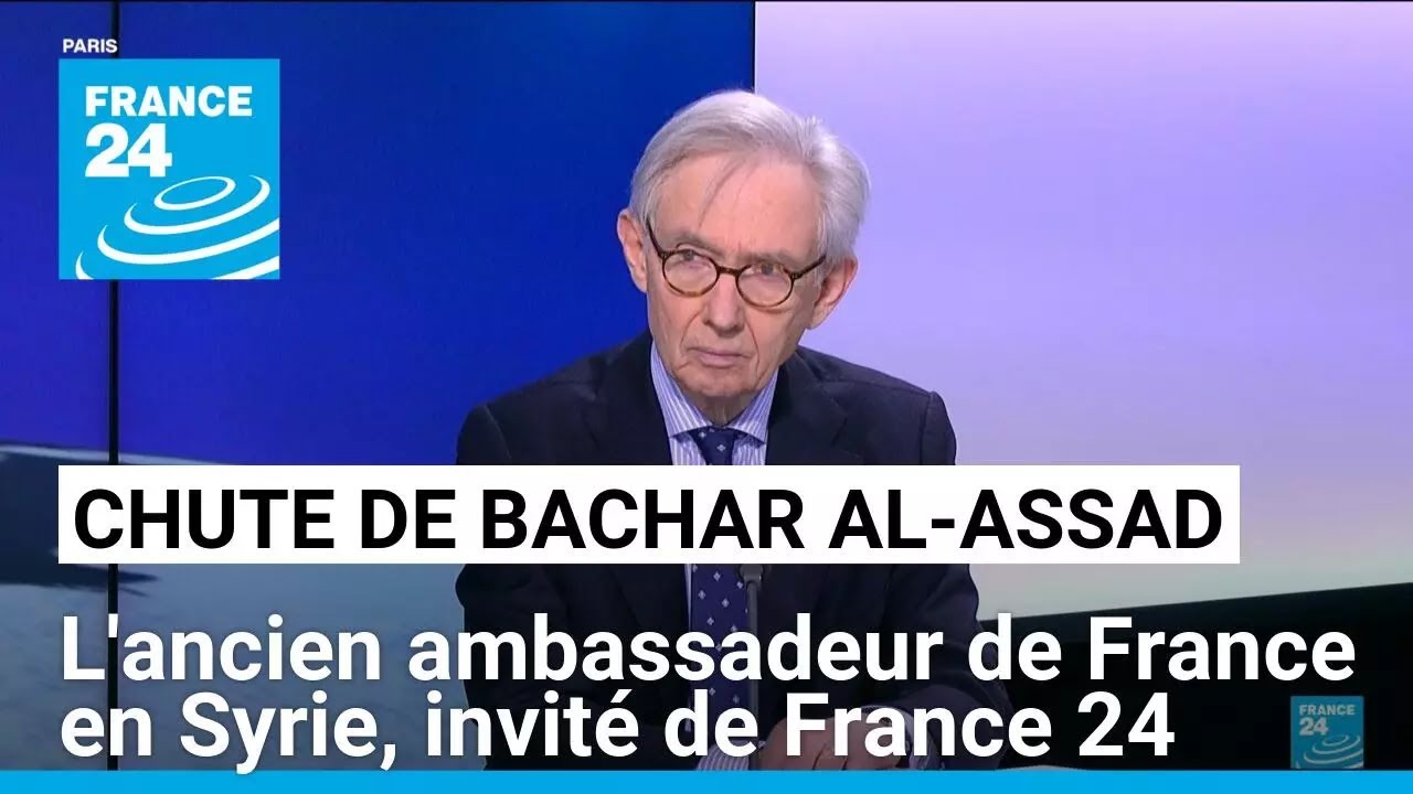 Michel Duclos, ancien ambassadeur de France en Syrie, invité de France 24 • FRANCE 24