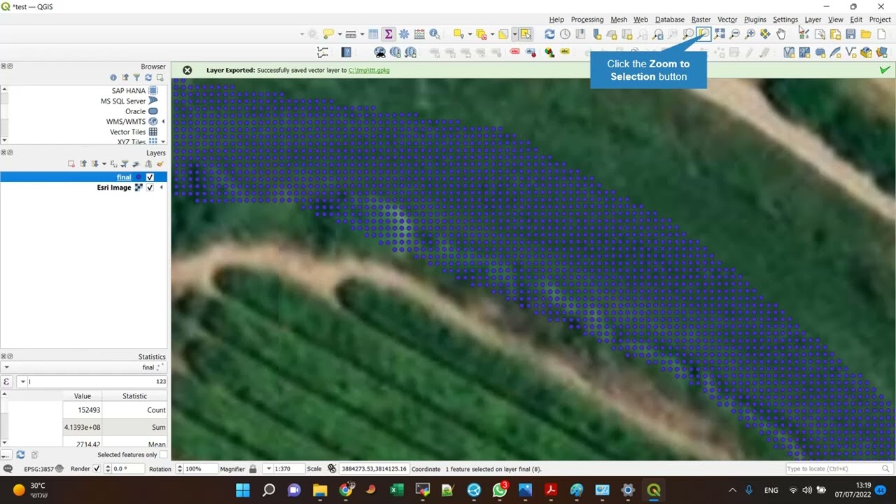 QGIS attributes toolbar