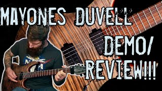 Video thumbnail for One Of The Nicest Guitars I've Ever Played!!!  Mayones Duvell Standard 6 Demo & Review. by TheWoodsman