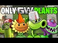 Can You Beat MODERN DAY With ONLY Garden Warfare Plants