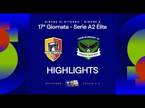 Benevento 5-Città di Melilli 8-0 | Goals and HL | Matchday 17 | Serie A2 Elite 2025/26 - B