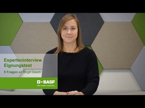 BASF Ausbildung I Wieso wir in unserem Auswahlprozess einen Eignungstest durchführen!