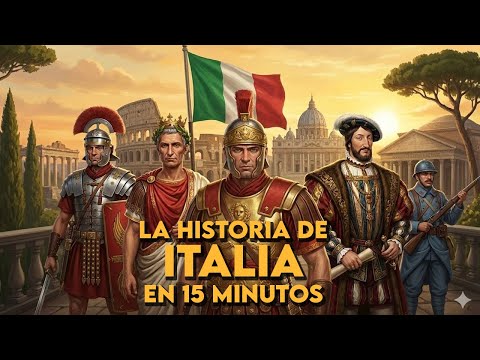 ✅ La historia de ITALIA en 15 minutos | Resumen rápido y fácil