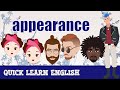 English Adjectives | Learn how to describe people’s appearance in English