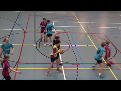 Korfbal U14 Appels   Joki     22 1 2017