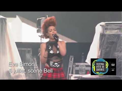 Extrait Eva Simons - Festival d'été de Québec 2012
