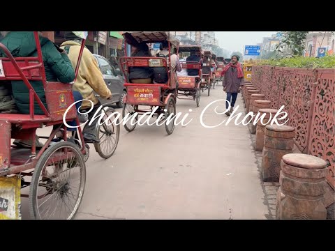 Explore the Bustling Charm of Chandni Chowk: Delhi’s Iconic Marketplace. India 🇮🇳