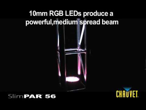 Chauvet SlimPAR 56 LED Wash Light - Black image 10