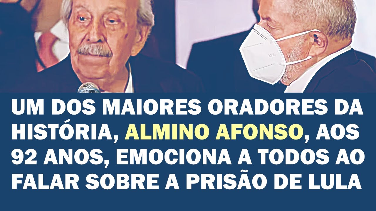 EX-MINISTRO DE JOÃO GOULART, ALMINO FALOU NO ATO DO PRERROGATIVAS COM LULA E ALCKMIN | Cortes 247