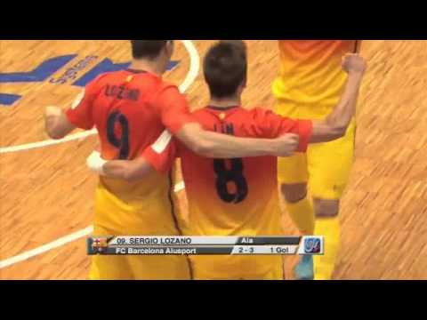 Play Off 12/13. Cuartos (Partido 1) Ríos Renovables 3 (3) - FC Barcelona Alusport 3 (5)