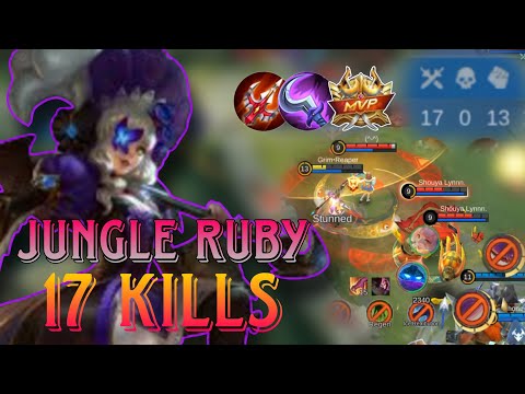 17 kills No Deaths!! Ruby Jungle New Meta!! Road to Mythic sa Season 30