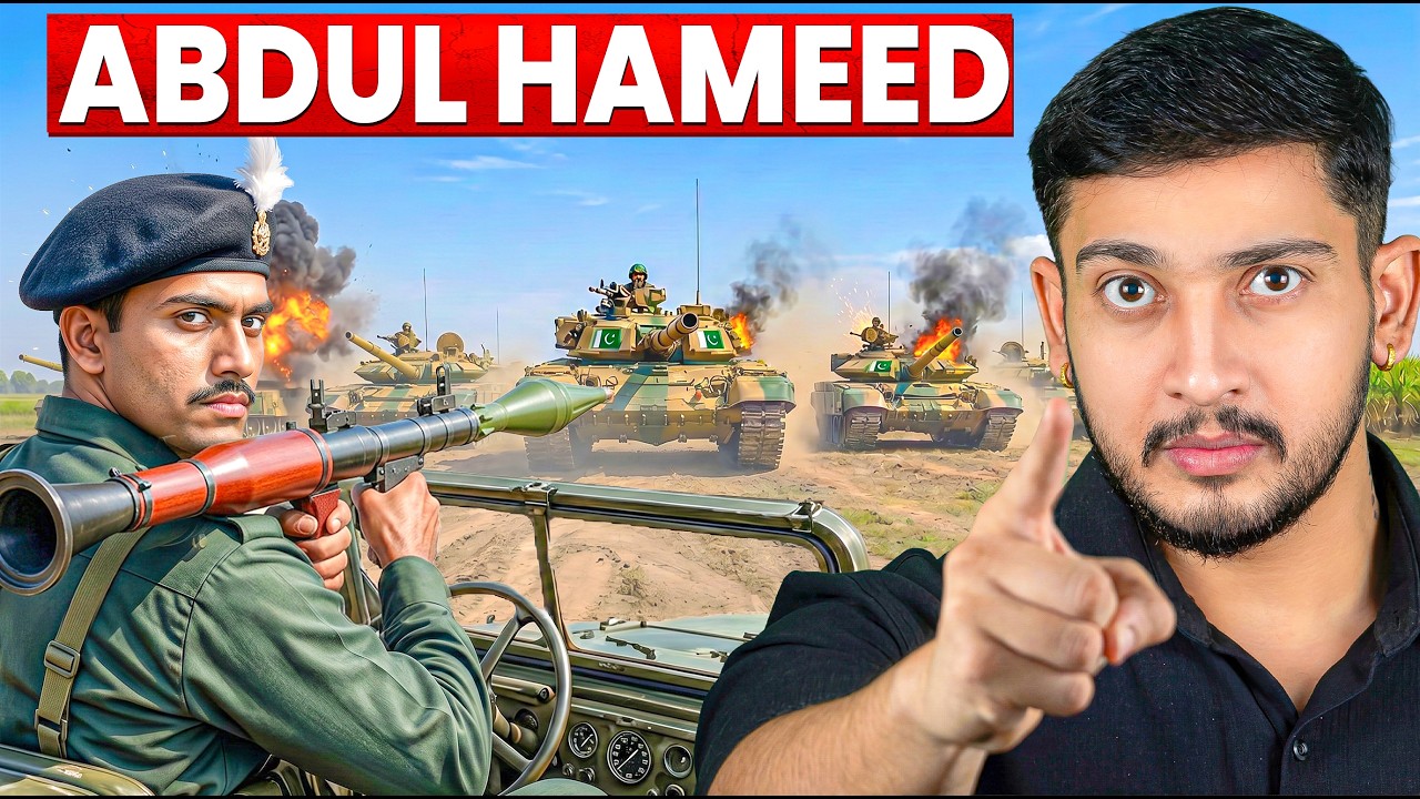 How One Man Destroyed Pakistan's Deadliest Tanks? (Alone)