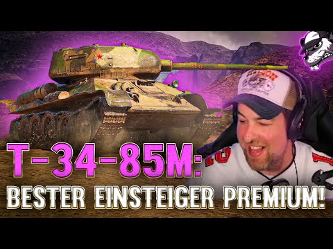 T-34-85M: Der beste Einsteiger-Premiumpanzer in WoT? [WoT - Gameplay - Deutsch]