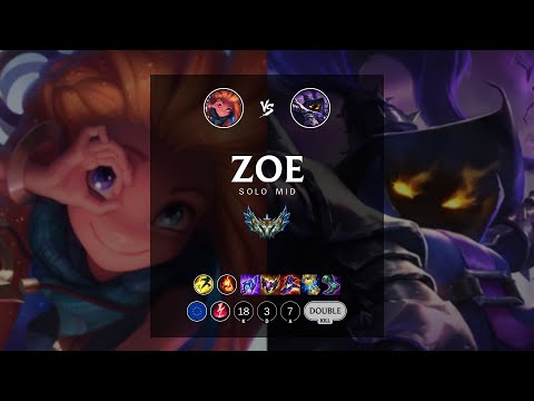 Zoe Mid vs Veigar - EUW Challenger Patch 12.12