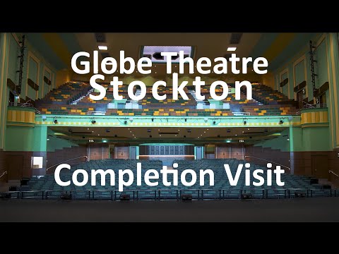 The Globe Theatre in Stockton on Tees - completion visit with Scape