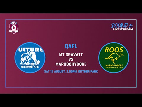 LIVE QAFL ROUND 20 - Mt Gravatt v Maroochydore