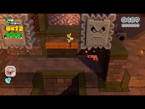 Super Mario 3D World 1-Castle Speedrun - Time: 61 (Former WR)