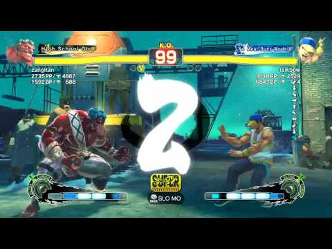 SSF4 AE Hakan (zangitan) vs Yun (talkbow) Japanese Ranking Match