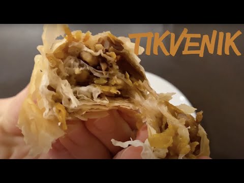 Bake a Bulgarian dessert known as Tikvenik for Thanksgiving and Christmas.