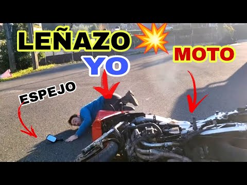 12+1💚Mi 1ª CAÍDA en MOTO y ESTÁ GRABADO⛑️ Bajo pantalón y Enseño MORATONES😵Accidente con ZXR 750 H1