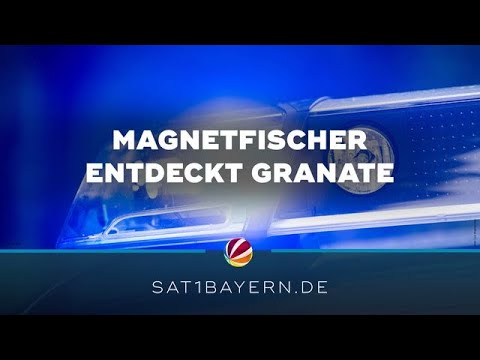 Granatenfund in Sinzing: Magnetfischer angelt Weltkriegs-Munition