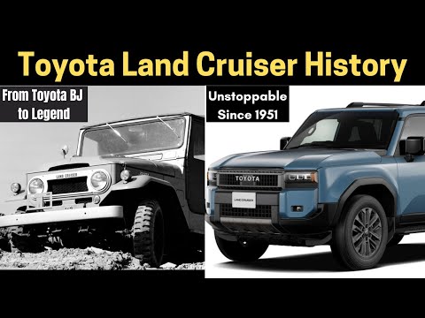 The Evolution of an Off-Road Legend: Toyota Land Cruiser History!