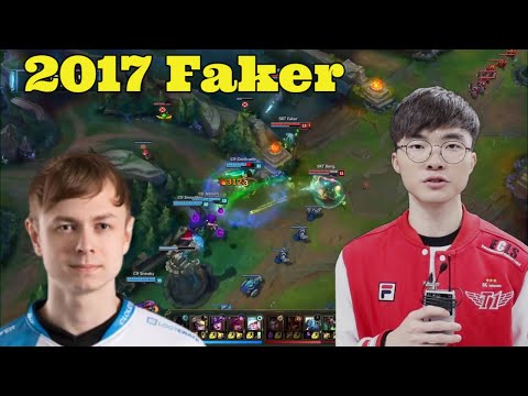 Faker's FIZZ MID Was Picking Cloud9 Apart At Worlds 2017!!