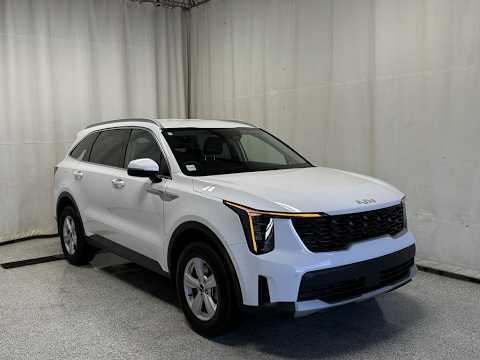 2025 Kia Sorento LX AWD in White for sale at Park Mazda in Sherwood Park, AB