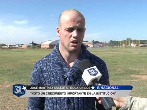Nota Martínez Gullota, refuerzo Boca Unidos