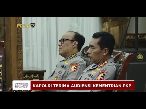 PRESISI UPDATE : KAPOLRI TERIMA AUDIENSI KEMENTRIAN PKP 10/01/2025 21.30