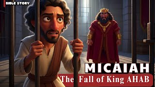 The Prophet With No Book Who Brought Down King Ahab : Animated Bible Story of Prophet Micaiah