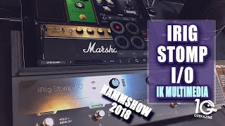 Video thumbnail for iRig Stomp I/O is a Pedalboard for Guitar, Voice, or Any Instrument by Geekazine