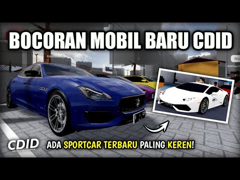 *BOCORAN* Mobil TERBARU Paling KEREN Di CDID UPDATE Mendatang!! | Ada LAMBO Juga?? | CDID Roblox