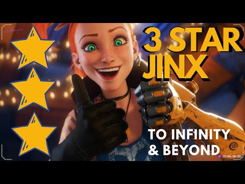 TFT 10.14 ⭐⭐⭐ 3 STAR JINX HYPER CARRY in NA RANK, Instant Rocketeer ONE SHOT KO!