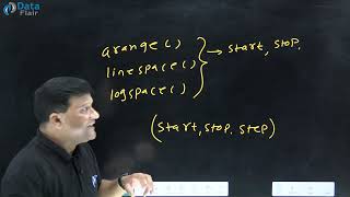 What is Common Thing Between arange, linspace & logspace Function in NumPy | NumPy Tutorial [Hindi]