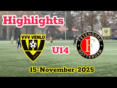 Highlights Vvv Venlo vs Feyenoord U14 1-1 #voetbal  #football  #soccer #fussbal 