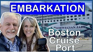Norwegian Jade Embarkation Day | Boston Cruise Port Guide, Interior Cabin 10647 Tour & Sail Away