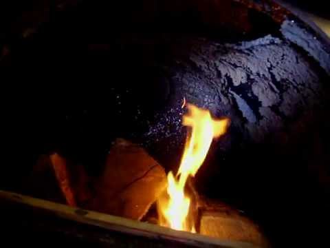 Curatarea cazanului de gudron, centrala termica, semineu, cos de fum.