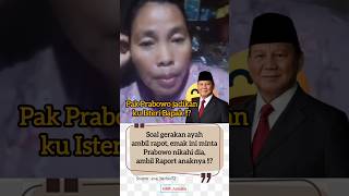 Download lagu Regarding the father's movement to take the report card, this mother asked Prabowo to marry her, ... mp3 Download lagu Regarding the father's movement to take the report card, this mother asked Prabowo to marry her, ... mp3